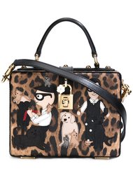сумка-футляр с заплатками 'Dolce'  Dolce &amp; Gabbana