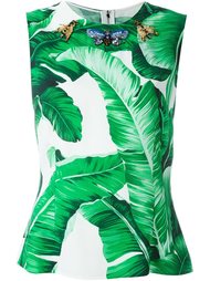 декорированный топ  Dolce &amp; Gabbana