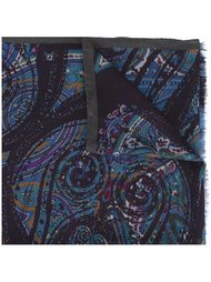 шарф  с принтом пейсли   Etro
