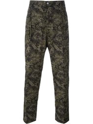 брюки с камуфляжным принтом  Dolce &amp; Gabbana