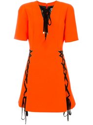 lace-up detail dress Fausto Puglisi