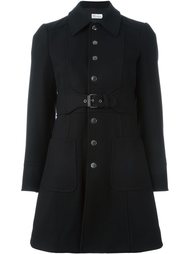 однобортное пальто  Red Valentino
