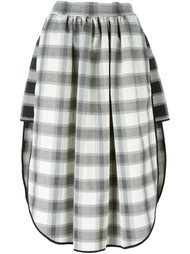 асимметричная юбка с сетчатым принтом Vivienne Westwood Anglomania