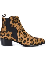 леопардовые ботинки Pierre Hardy