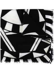 шарф с цветочным принтом   Givenchy