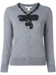 кардиган с бантом в пайетках Marc Jacobs