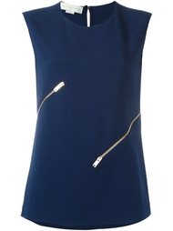 топ 'Wilma' с декоративными молниями  Stella McCartney