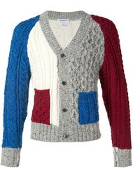 кардиган колор-блок Thom Browne