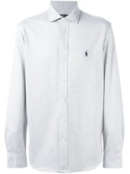 рубашка с вышитым логотипом Polo Ralph Lauren