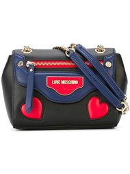 сумка на плечо с логотипом  Love Moschino