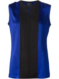 блузка с контрастными панелями Lanvin