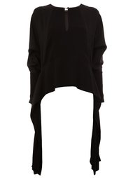 драпированный топ  Lanvin