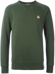 толстовка с вышитым логотипом Maison Kitsuné