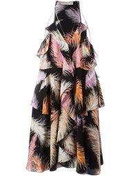 платье с принтом пальм  Emilio Pucci
