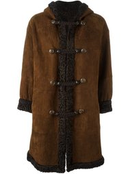 двухстороннее пальто из овчины Yves Saint Laurent Vintage