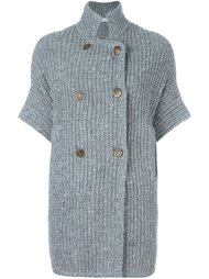 двубортный трикотажный кардиган Brunello Cucinelli
