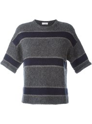 свитер в полоску Brunello Cucinelli