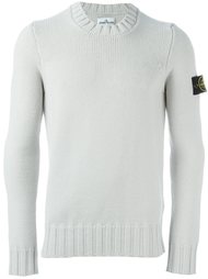 свитер с логотипом  Stone Island