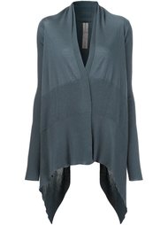 кардиган асимметричного кроя  Rick Owens