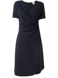драпированное платье  Armani Collezioni
