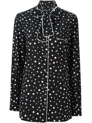 пижамная рубашка в горох Dolce &amp; Gabbana