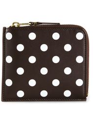 'Polka Dots Printed' zip-around wallet Comme Des Garçons Wallet