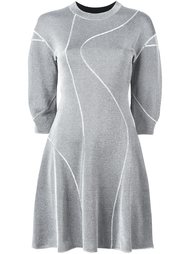 трикотажное платье с эффектом металлик M Missoni
