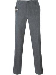 брюки в клетку Prince of Wales Dolce &amp; Gabbana