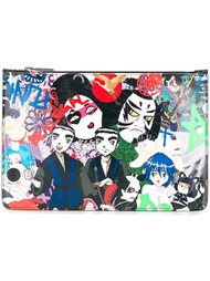 клатч 'Manga Punk' Dsquared2