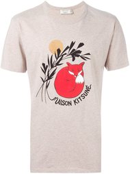 футболка 'Dan-Ah Kim Fox'  Maison Kitsuné