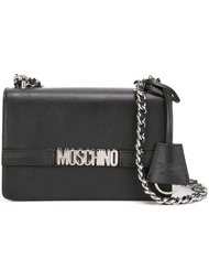сумка на плечо с логотипом Moschino