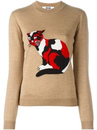 джемпер с котом MSGM