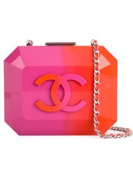клатч-футляр с логотипом  Chanel Vintage