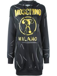 платье-толстовка  Moschino