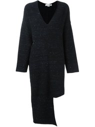 асимметричное платье с вырезной деталью Stella McCartney