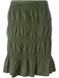 юбка с присборенными деталями Romeo Gigli Vintage