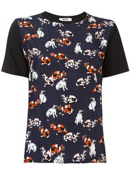 футболка с принтом кошек MSGM