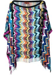 вязаная блузка зигзагообразной вязки   Missoni