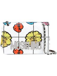 сумка через плечо с цветочным принтом Moschino