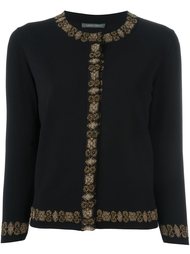 кардиган с рукавами три четверти  Alberta Ferretti
