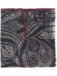шарф с узором пейсли Etro
