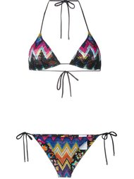 бикини с зигзагообразным узором Missoni