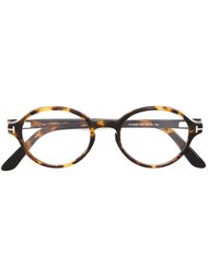 оптические очки в круглой оправе  Tom Ford Eyewear