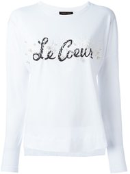 топ 'Le Coeur' с длинными рукавами Twin-Set