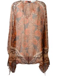 свободная блузка с цветочным принтом Chloé