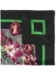 шарф с цветочным принтом  Dolce &amp; Gabbana
