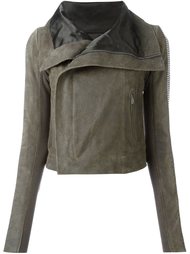 байкерская куртка с металлической отделкой Rick Owens