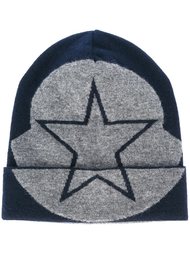шапка-бини с принтом звезды  Moncler