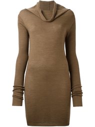 джемпер с воротником-хомутом Rick Owens