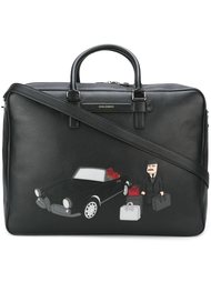 портфель с аппликацией 'Sicilian Man' Dolce &amp; Gabbana